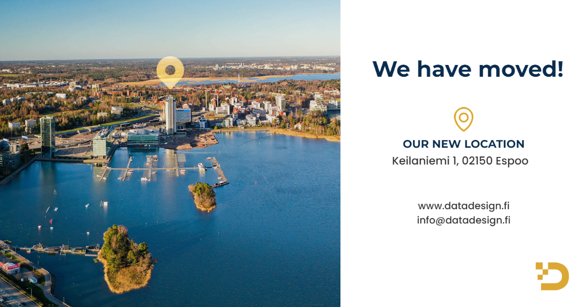 We have moved to Keilaniemi!