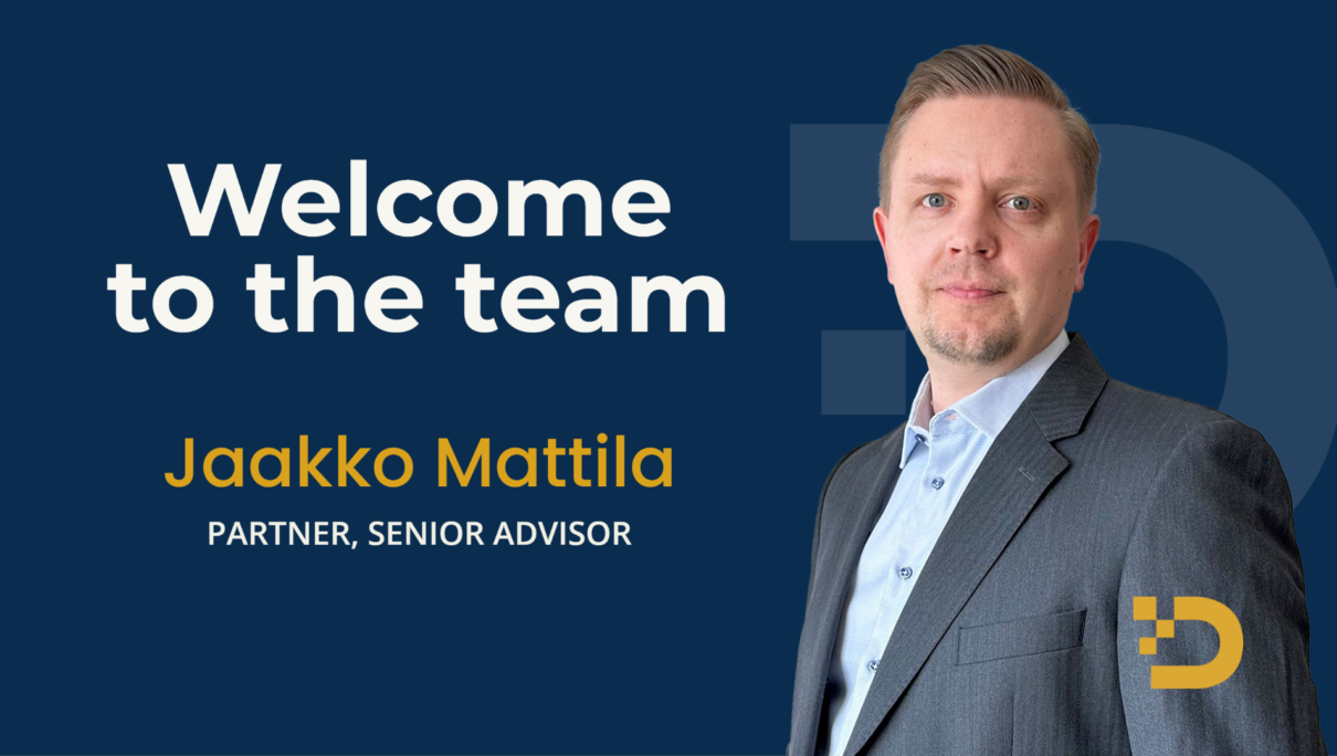We are pleased to announce that Jaakko Mattila has joined our team as Partner!